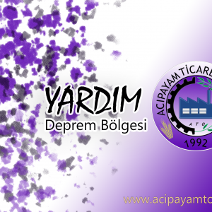 Acıpayam Ticaret Odası Deprem Yardımları Hakkında