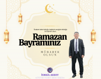 Başkanımız İsmail Aksoy'dan Ramazan Bayramı Mesajı