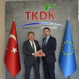 TKDK Denizli İl Koordinatörü Sayın Bilal Taştepe’yi makamında ziyaret